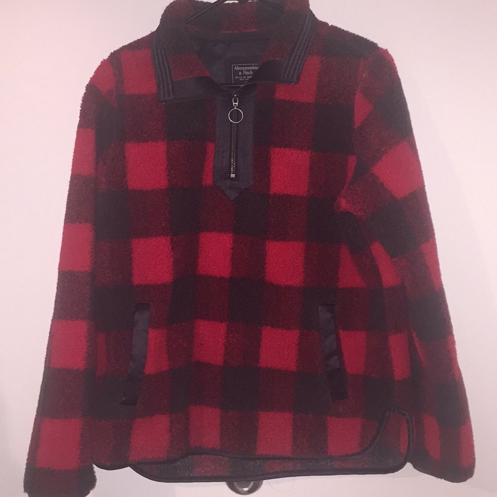 Abercrombie & Fitch Sherpa Pullover
